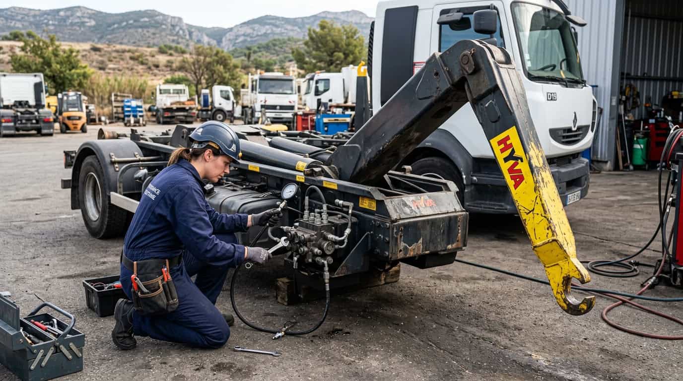 Dépannage Bras de Levage Hyva