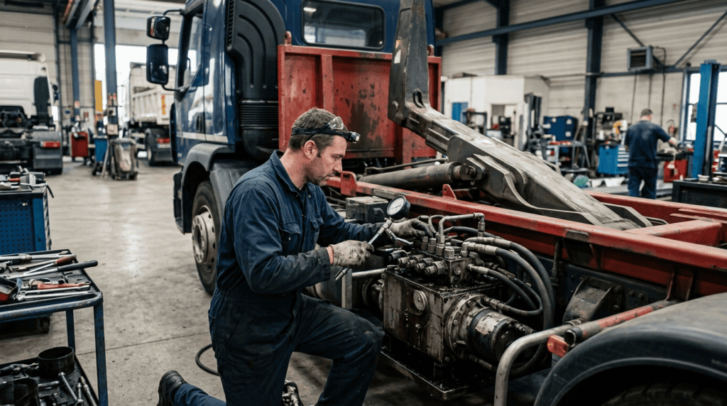 Dépannage Bras de Levage Marrel