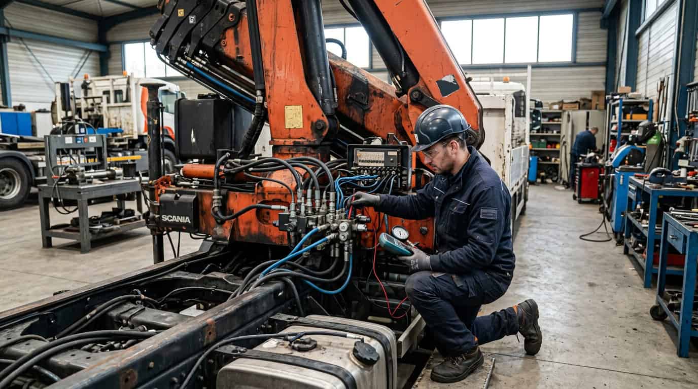 Dépannage Grue Hiab