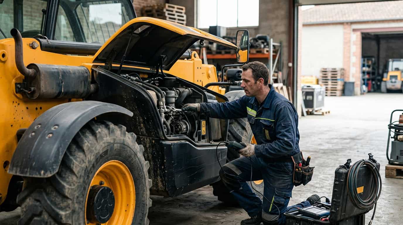 Dépannage Chariot Télescopique JCB