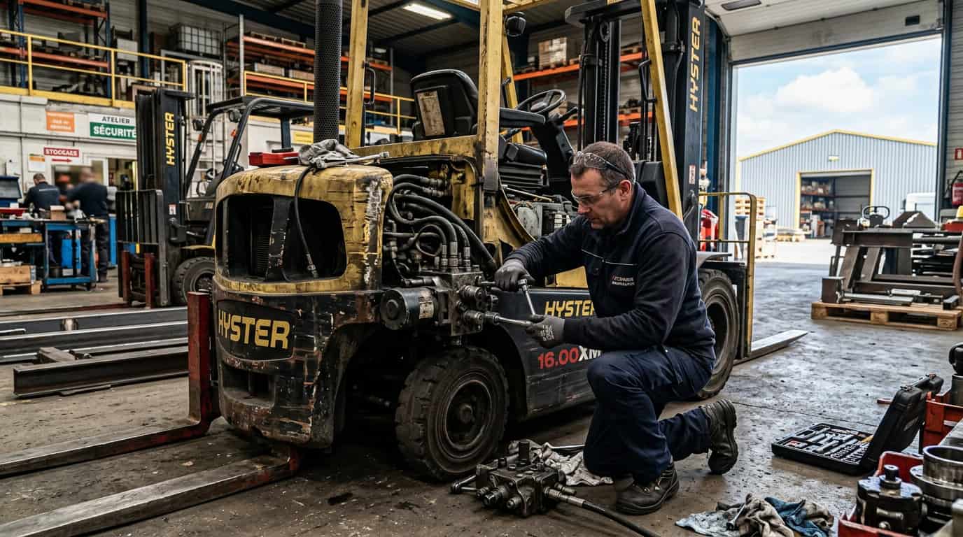 Réparation Chariot Élévateur Hyster