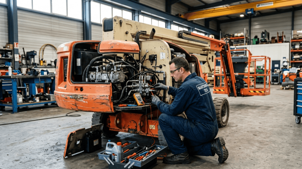 Réparation Nacelle Élévatrice JLG