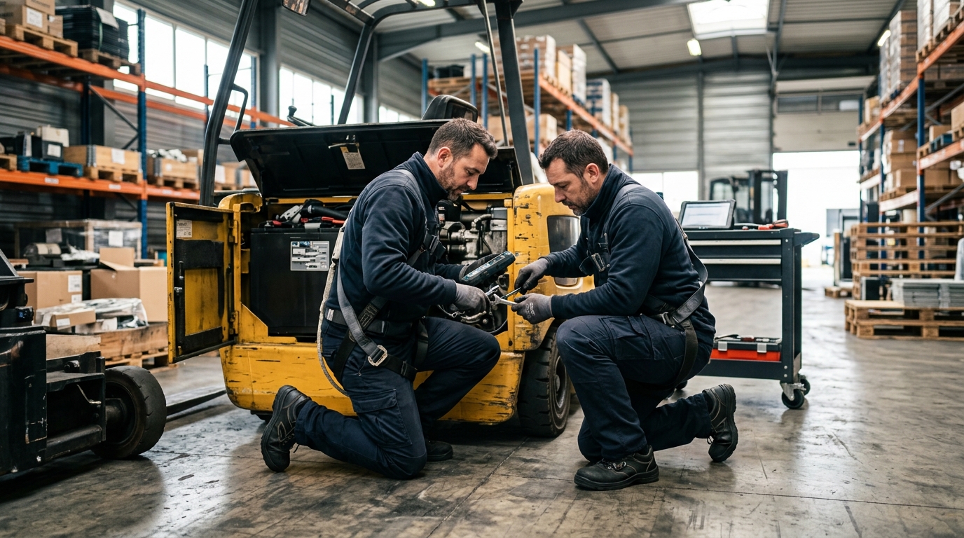 Maintenance de Chariots Élévateurs en Gironde & à Bordeaux (33)