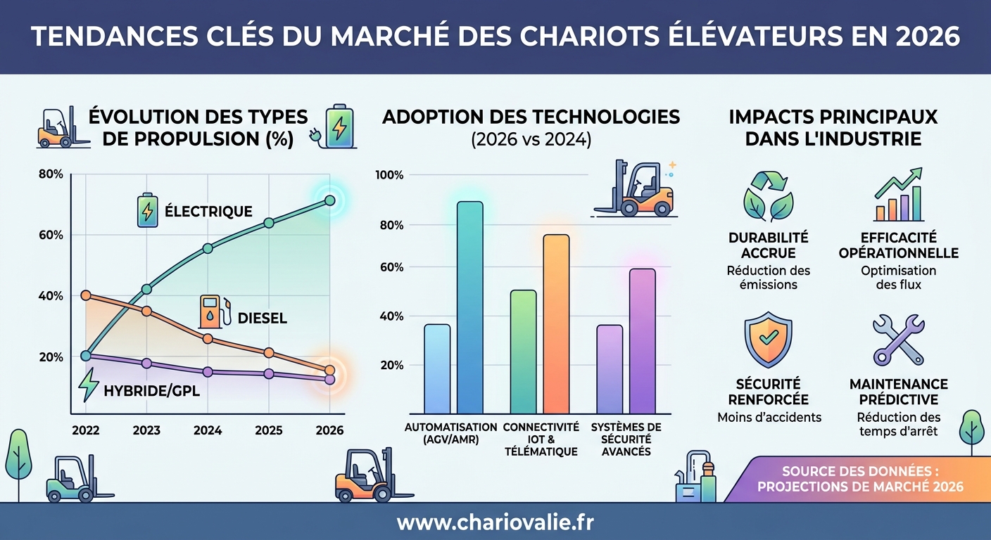 Graphique du taux de défaillance des chaînes et galets de mât sur gerbeurs électriques