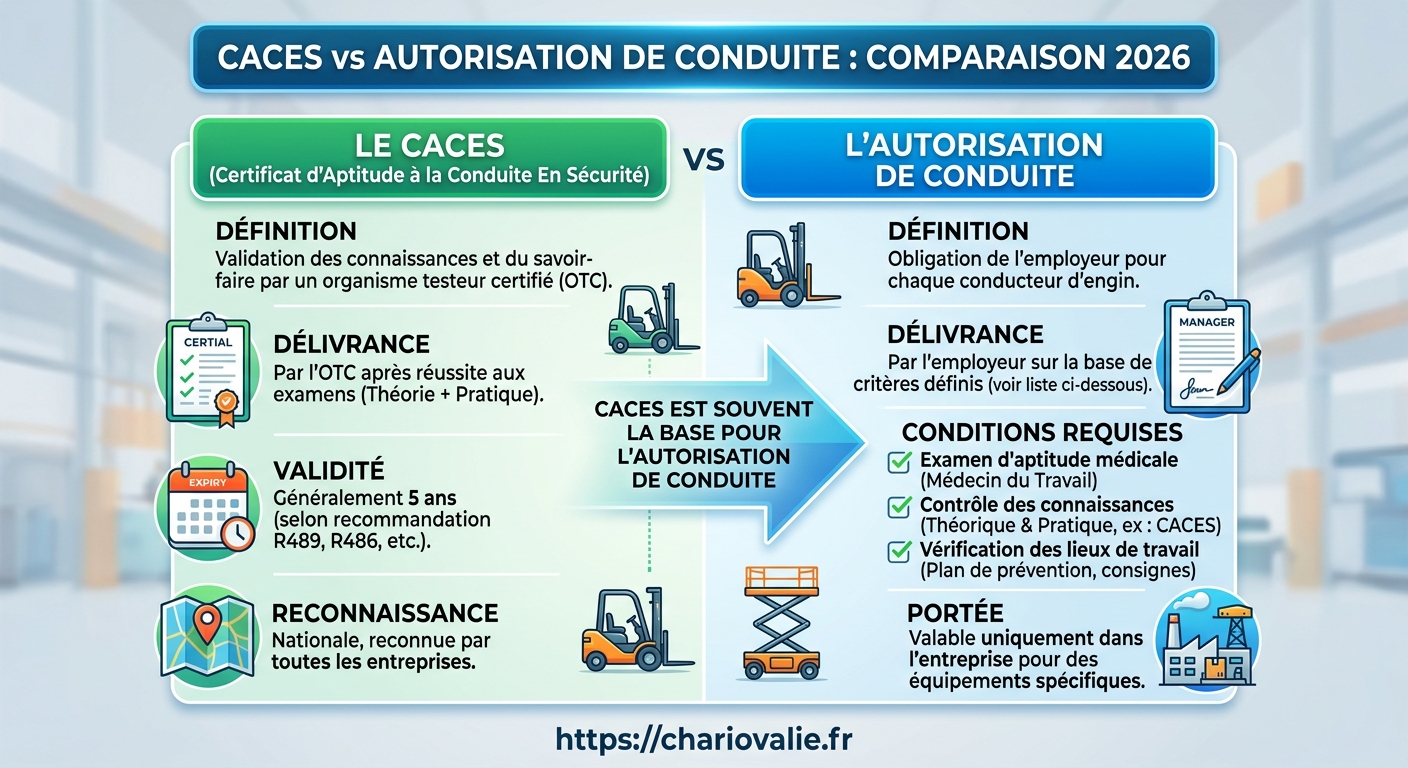 Graphique de l'évolution du taux de conformité des entreprises CACES en manutention