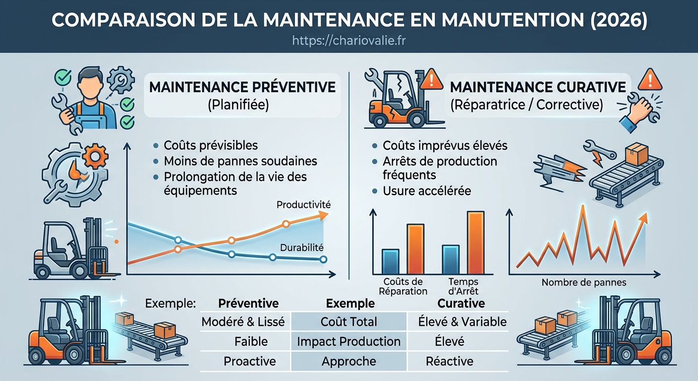 Graphique de comparaison des coûts opérationnels réduisant les arrêts machine de 30%
